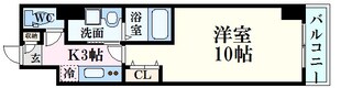 エイトバレー43平和大通りの物件間取画像